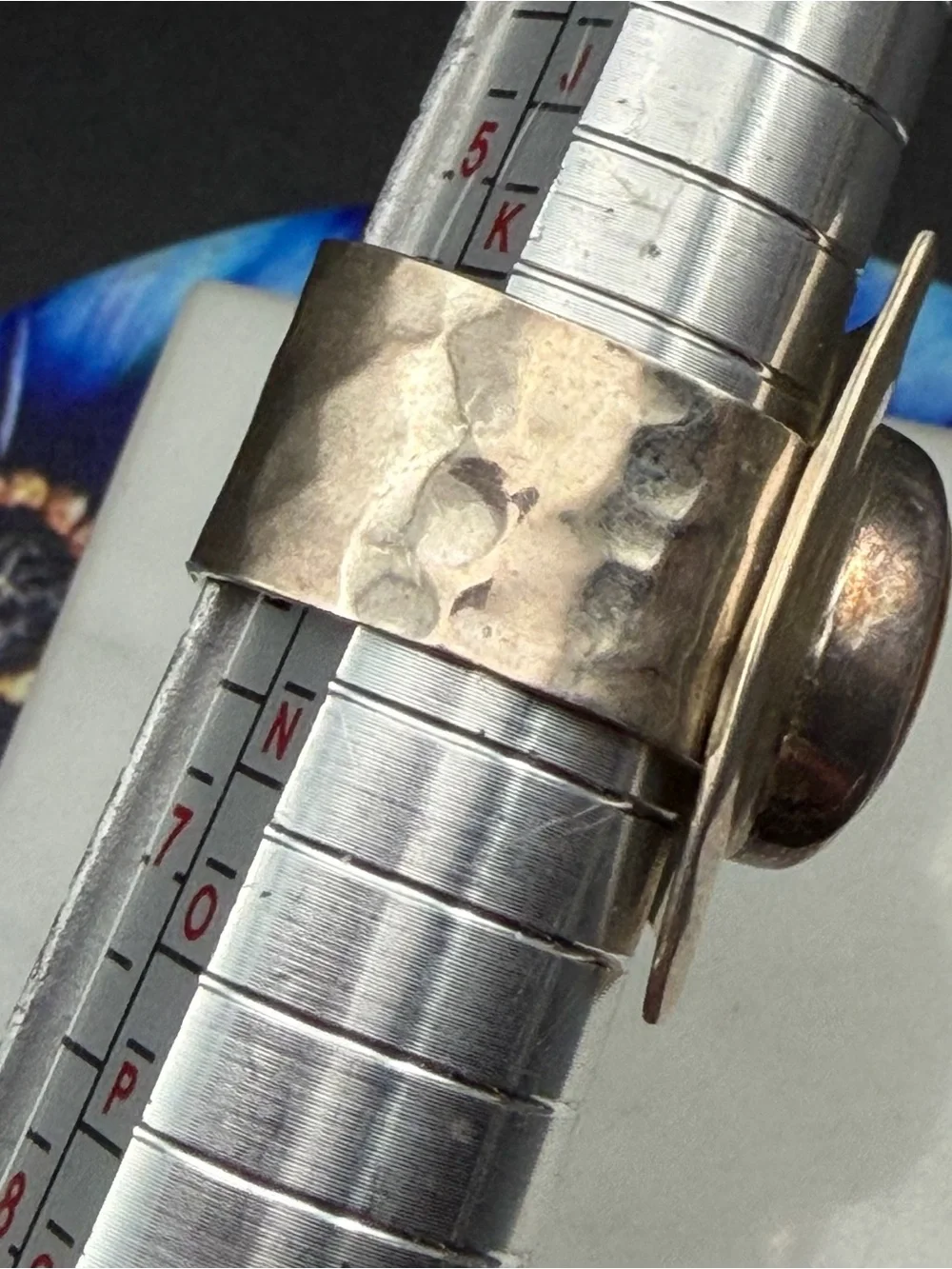 Vintage Plateria Los Ballesteros 925 Mexico Ring Size 6.25 eagle Assay #S76